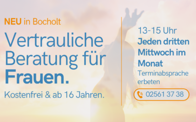 Ärztenetz BOHRIS stärkt psychosoziale Versorgung: Neues kostenfreies Beratungsangebot für Frauen ab 16 Jahren startet in Bocholt