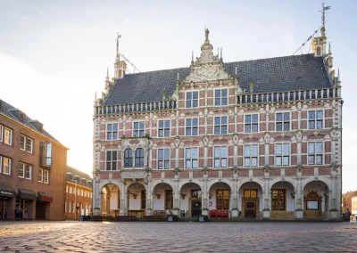 Rathaus Bocholt auf dem Marktpatz.