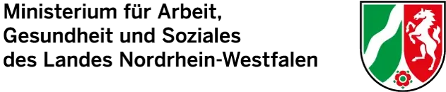 Logo für Ministerium für Arbeit, Gesundheit und Soziales des Landes Nordrhein-Westfalen Logo für Ministerium für Arbeit, Gesundheit und Soziales des Landes Nordrhein-Westfalen